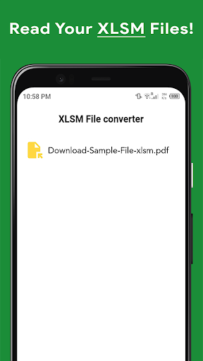 XLSM File Opener Reader Editor