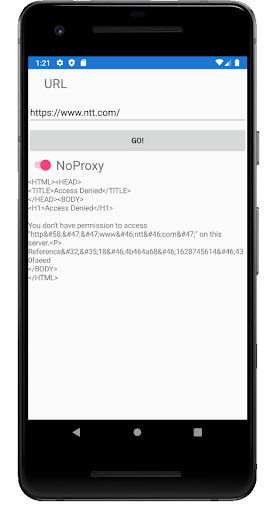 sWebGetXamarin Screen 2