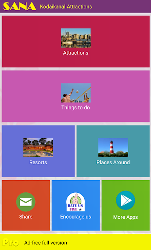 Android application Kodaikanal Attractions screenshort