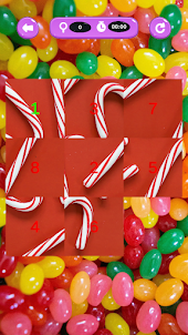 Candy Slide Puzzle