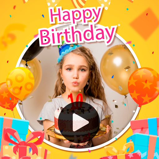Happy Birthday Video Maker logo