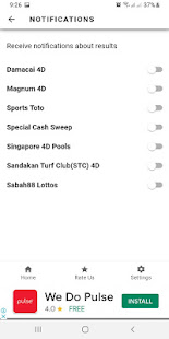 LIVE 4D Draws Results(Malaysia  & Singapore) 0.0.3 Screenshots 8