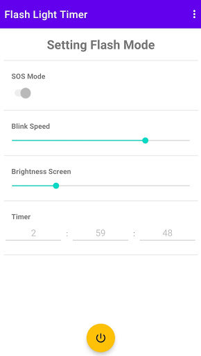 Flashlight With Timer - Backgr Screen 3