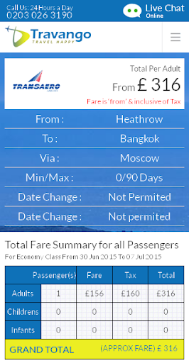 Travango - Book Flights & More Screen 2