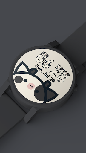 Cow Watch Face Screenshot 1 - AppWisp.com