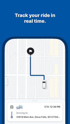 Screenshot of SAM Transit