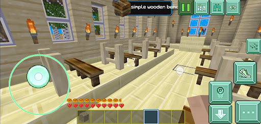 Android application MyCraft Crafting Building Game screenshort