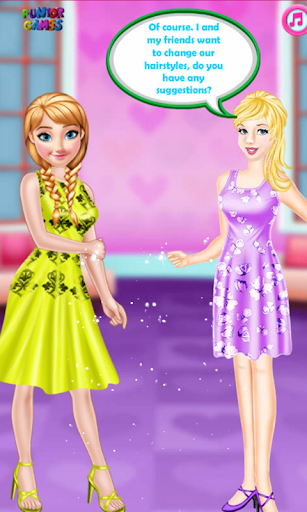 Ice Princess Short Hair Salon Screen 3