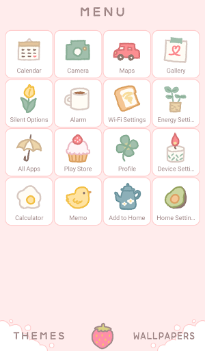 Cute Juice Theme +HOME Screen 2
