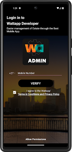 Admin Wattapp Screen 2
