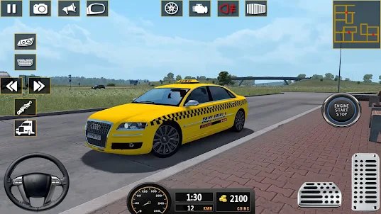 Ny Taxi Simulator 3D Car Games