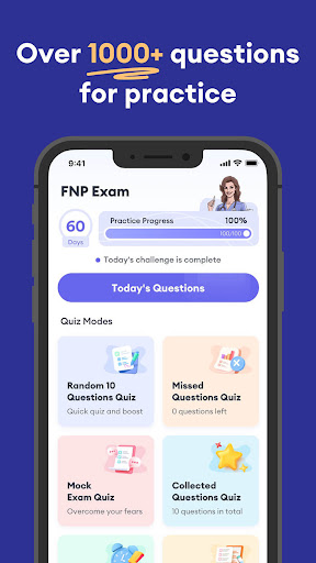 Android application FNP® Test Prep 2024 screenshort