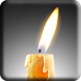 Virtual candle prank icon