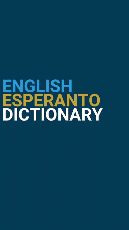 English : Esperanto Dictionary - 3.0.2 - (Android)