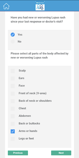 IQVIA Patient Flare Check Screen 2