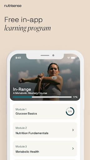 Screenshot of Nutrisense