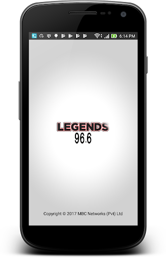 Android application Legends FM screenshort
