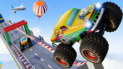 Monster Truck Stunt Car Games 1.0 APK + Mod (Unlimited money) إلى عن على ذكري المظهر