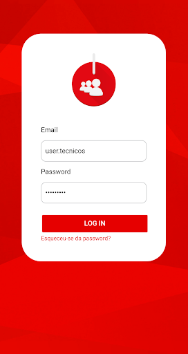 Android application Vodafone teamlog Kiosk screenshort