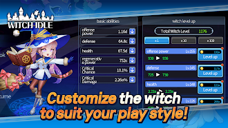 Game screenshot Witch Idle - 4320 Summonable apk download