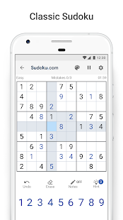 Sudoku.com - u0441lassic sudoku 4.9.1 screenshots 1