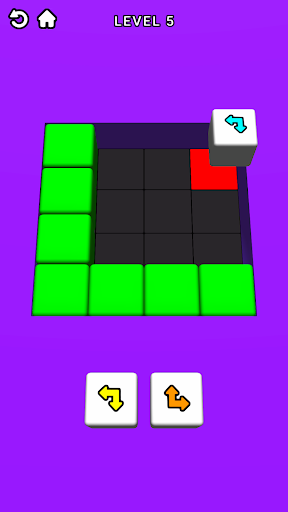 Android application Color Fill 3D - Block Puzzle screenshort