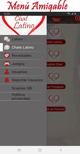 Latino chat rooms, singles Screen 2