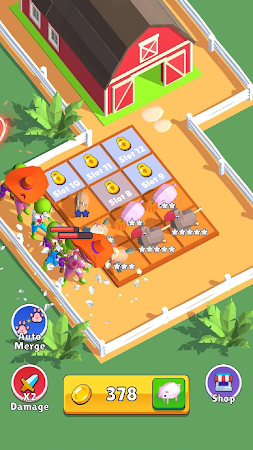 Game screenshot Merge Animal : Farm Defense mod apk