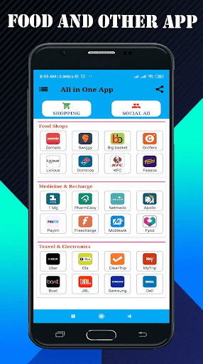 All in One Shopping Apps Screen 2