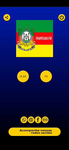 Android application radiotvpampeanafm screenshort