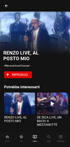 Renzo Arbore Channel Screen 3