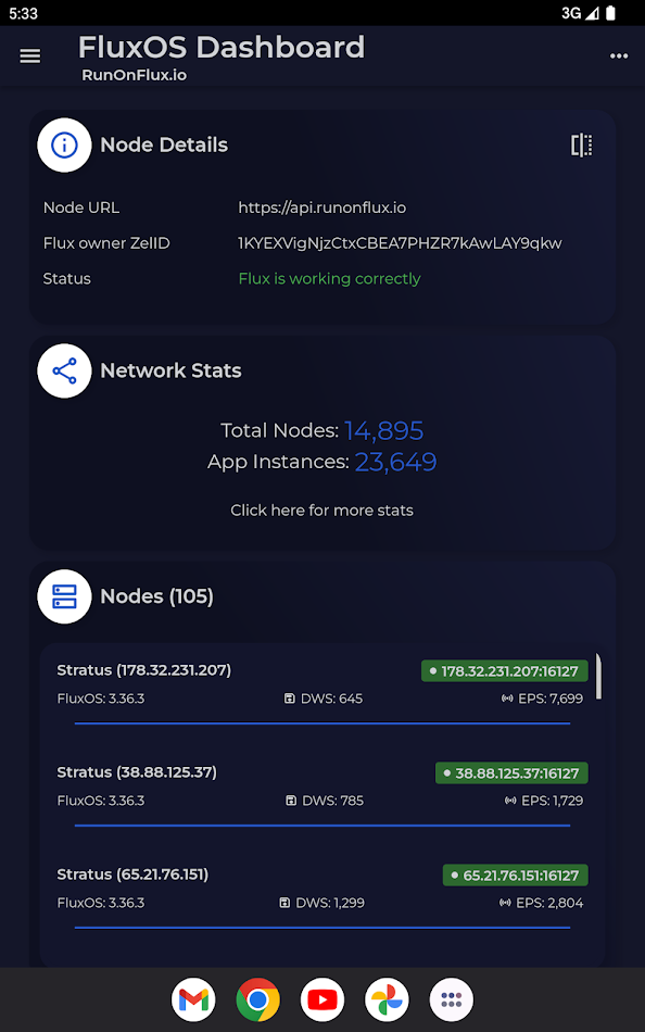 #9. FluxOS Dashboard (Android) 由: Influx Technologies Limited