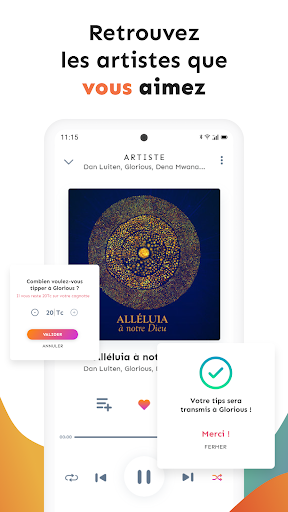 Android application TopMusic screenshort