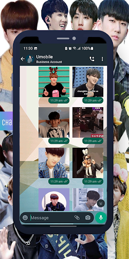 Changbin Animated WASticker Screen 3