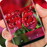 Love Red Rose Keyboard Romantic Theme icon