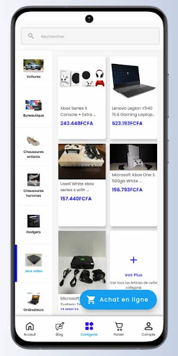 E-Store : Ouvrez vous au monde Screen 2
