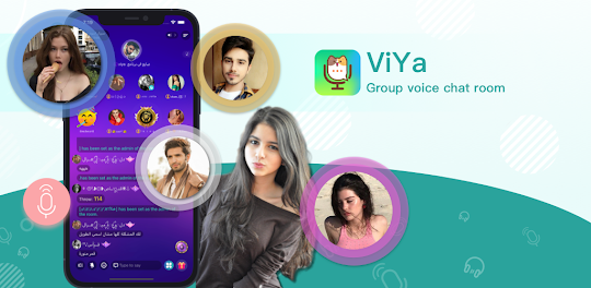 ViYa - Group Voice Chat Rooms