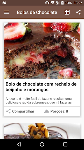 Bolo de Chocolate Brasil