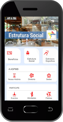 Android application ASPMB Blumenau screenshort