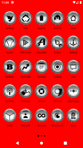 White Icon Pack Style 5 Screen 2