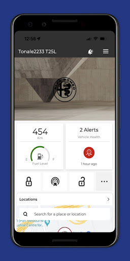 Android application My Alfa Connect screenshort