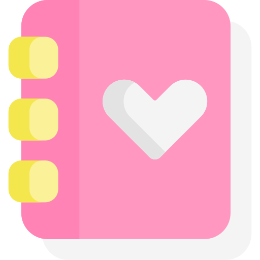 Daily Diary: Journal with Lock logo