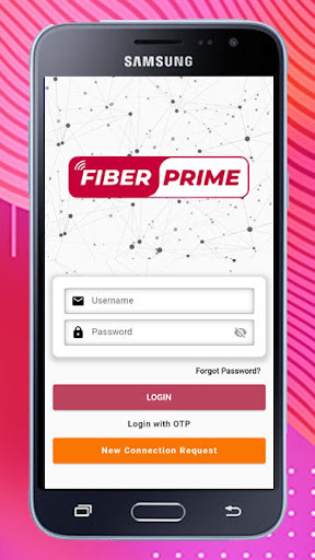 Android application FiberPrime screenshort