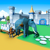 Castle Building Construction Games - City Builder icon