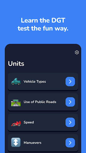 Android application Beep DGT screenshort