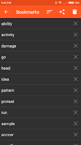 English Dictionary - Offline screenshot