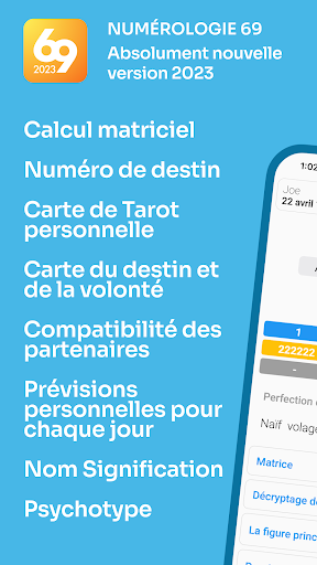 Aperçu de l'application