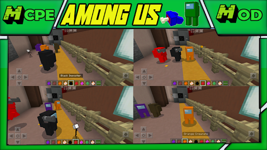 Maps of Among Us for Minecraft PE 5
