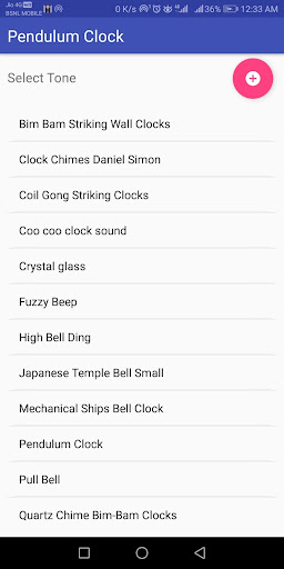 Pendulum Clock - Chime & Live Screen 3