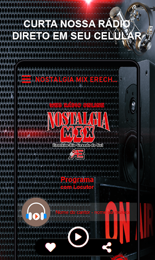 Android application Nostalgia Mix Erechim RS screenshort